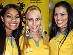 Manuela Teixeira, Pmela Bortoluzzi e Vitria Bisognin