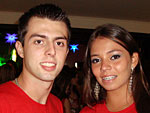 Laurcio Leal e Eduarda Streck
