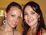 Natssia Schmitt e Gabriela Bastos