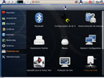 Tela das preferncias do Eeebuntu, para o Eee PC 701