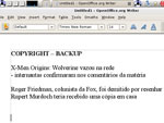 OpenOffice  um dos programas que esto instalados no Eeebuntu