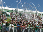 Torcida da Chapecoense lotou a nova arquibancada do ndio Cond