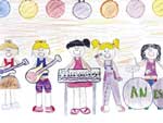 JLIA VELOZO, 11 anos, 7 ano 1, EMEF Anna Twe Nagel, JARAGU DO SUL