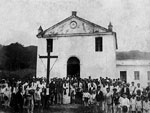 Antiga capela de Major Gercino, foto da dcada de 1930