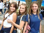 Adriane Joice Camilo, Geovana Bolonhezi e Gabriela Faccio