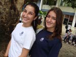 Gabriela Meira e Michelle Heinzelmann