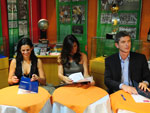 Francisco Novelletto, Mariana Bertolucci, Fernanda Sirena e Wesley Cardia formaram o jri que escolheu a Musa do Gaucho 2009