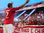 ... e depois com a torcida o seu bom momento no clube