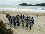 Jogadores receberam orientao para o treino