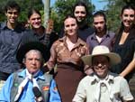 Carmen La Talegona, equipe Tablado Andaluz, Nico Fagundes e Neto Fagundes