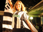 Ellen Roche foi uma das estrelas do evento realizado no beach club Taik, em Jurer Internacional