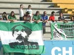 Torcida da Chapecoense comparece para incentivar o time no treino