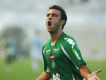 Bruno Cazarine comemora o gol da Chapecoense