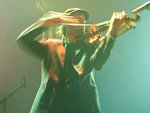 O show comeou bastante intimista com o violino de Javier Casalla 