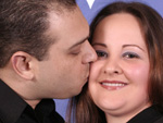 Cristiane &amp; Eduardo. A foto foi enviada por ela.