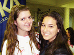 Roberta Appel e caroline Moreira