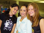 Sthefany Santos, Valria Fagundes e Taianara Tolves