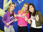 Aline Stein, Adriana Rodrigues e Ana Luiza Paraboni