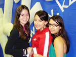 Bruna Morais, Gabriella Cargnelutti e Brbara Brum