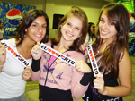 Jane Foletto, Karoline Block e Giovana Moura