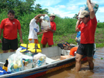 Famlias da zona norte de Batalha, municpio que fica a 154km de distncia de Teresina, esto desabrigadas por conta das intensas chuvas