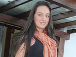 Rachel Russowsky, 14 anos, do Colgio Israelita, lindinha de cala jeans skinny e regatinha preta. O destaque  para a bota cowboy super em alta e o leno no pescoo. Tudo combinando