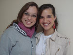 Camila Jungbluth e Shaiana Carla Baumgarten