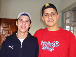 Rodrigo Farias e Volmar Zanini