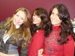 Luisa Neu, Luana Vargas e Laura Arigony