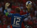 O goleiro Marcos  o capito do time do Palmeiras