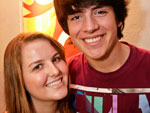 Caroline Meinert e Erick Pfutzenreuter