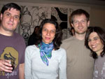 Marcio Schoenardie, Nora Goulart, Andrew Sykes e Fernanda Verissimo