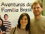 Fernanda Verissimo e Andrew Sykes