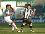 Rafael Coelho marcou seu quinto gol na competio no finalizinho do jogo
