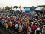 A largada masculina ocorreu s 7h15min, na Avenida Augusto de Carvalho, junto ao Parque Maurcio Sirotsky Sobrinho