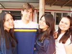 Renata Mira, Ruan Carlo da Luz, Bruna Koehler e Las Machado Fidelis