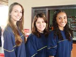 Tamara de Fragas, Jordana Esidio e Cssia Sant'Anna