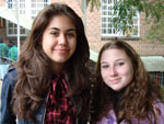 Luiza Borges e Julia Lorenzi