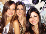 Ananda Zamberlan, Renata Rigon e Gabriela Bolsson