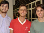 Bruno Martini, Elias Soldera e Lucas Werlang