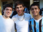 Lucas Bello, Eduardo Mascarenhas e Felipe Fagundes
