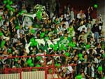 Torcida do Coritiba compareceu ao estdio