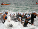 Cerca de 1,5 mil atletas participaram do Ironman Brasil 2009 em Florianpolis