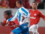 O Inter de Andrezinho (E) dominou o primeiro tempo, mesmo repleto de suplentes