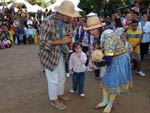 Personagens do folclore ilhu marcaram a festa