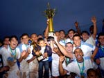 Time do Ribeiro faz histria com o bicampeonato na Interligas