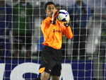 O goleiro Lauro foi o destaque do Inter no jogo