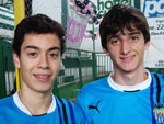 Higor Carodoso e Pedro Carlesso