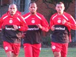Titulares fizeram apenas corridas em torno do gramado