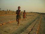 Fbrica de tijolos em Khulna  